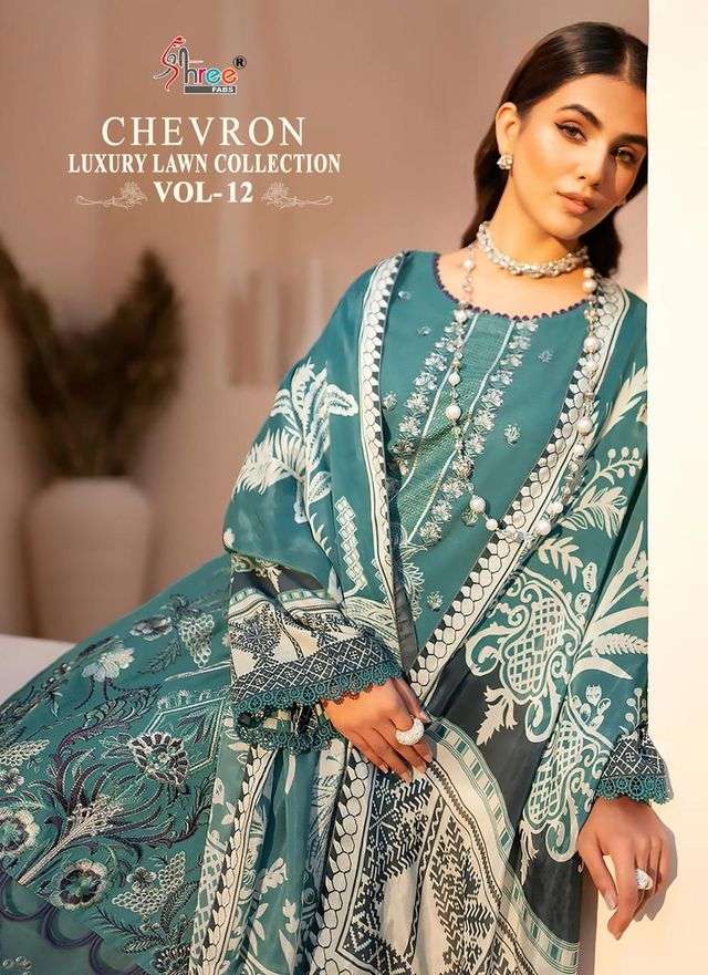 CHEVRON LUXURY LAWN COLLECTION VOL-12